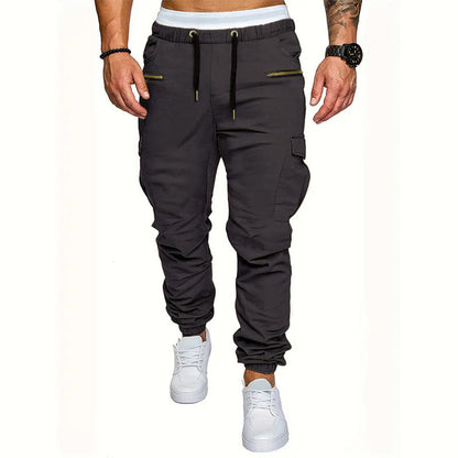 🔥 Urban Style ✨ Slim-fit cargobyxor för herrar – avslappnad passform, praktiska fickor och modern stil 👖
