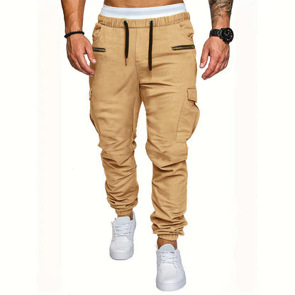 🔥 Urban Style ✨ Slim-fit cargobyxor för herrar – avslappnad passform, praktiska fickor och modern stil 👖