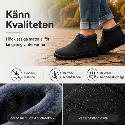 Varmt halkskyddade och vattentäta vinterskor för både kvinnor och män