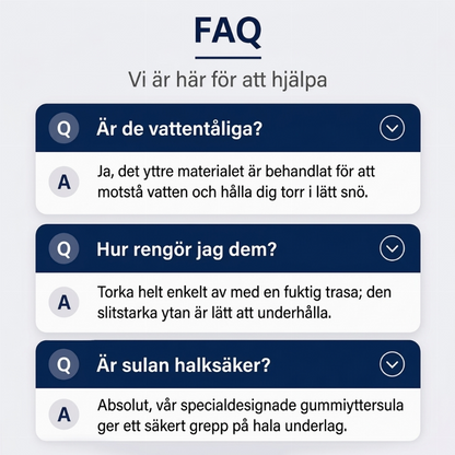 Varmt halkskyddade och vattentäta vinterskor för både kvinnor och män