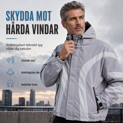 Enkel och trendig fritidsjacka för unga män