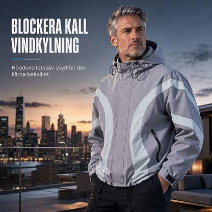 Enkel och trendig fritidsjacka för unga män