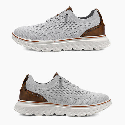 🏃‍♀️Andningsbara lätta stickade patchwork sneakers för herr👟