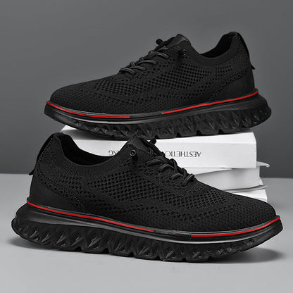 🏃‍♀️Andningsbara lätta stickade patchwork sneakers för herr👟