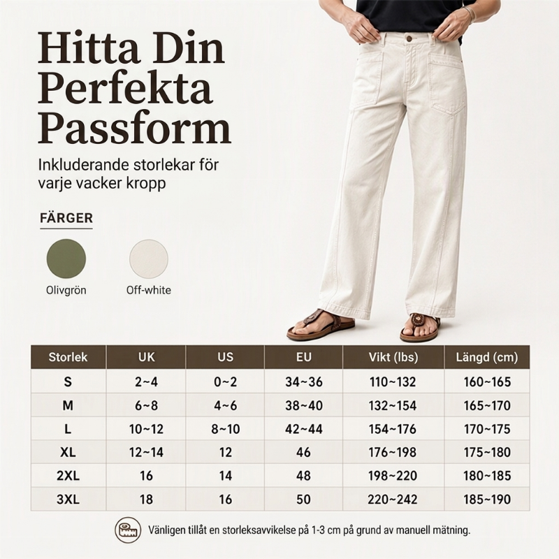 💰 Halva priset! 👖 Lovisa Av casualbyxor med raka ben – bekväma, stilrena, mångsidiga, perfekta för vardag och jobb. ✨