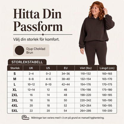 💰 Halva priset! Casuellt och skönt set med huvtröja och leggings för kvinnor