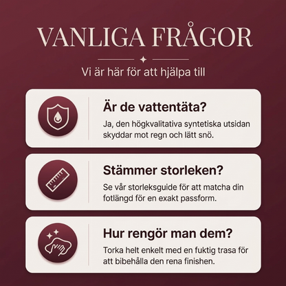 🥶❄️Varma vinterkängor med halkskydd för kvinnor