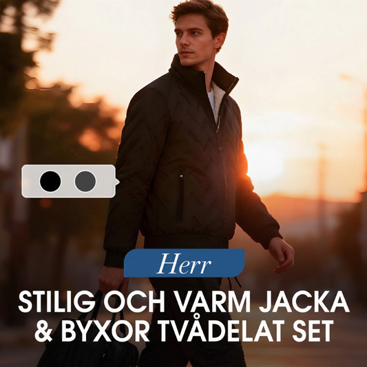 ✈️Fri frakt🔥Värmande jackset för herrar – 👏 Jacka + byxor!🔥