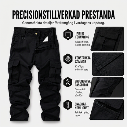 Herrars outdoor-byxor med flera fickor