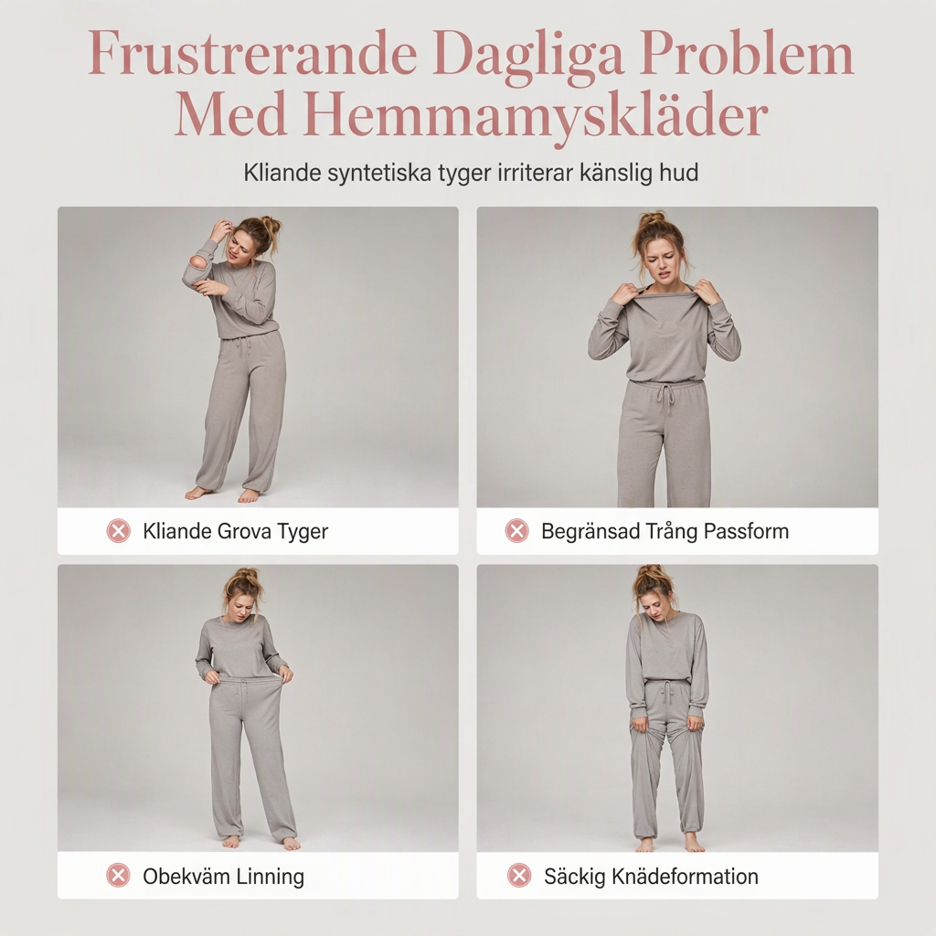 ✈️Fri frakt⏰ Nedräkningen har börjat – 50 % rabatt, bara 3 dagar kvar! Tvådelat stickat loungeset för damer, långärmad tröja med hög krage och byxor med hög midja och vida ben
