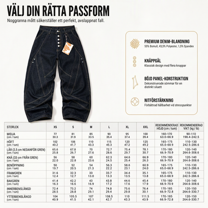 ✈️Fri frakt📢🎉50 % rabatt!!!🛍️✨Herrjeans i amerikansk vintage-stil, utsvängda, vida ben, dekonstruerade, otvättade denimbyxor med knäppning