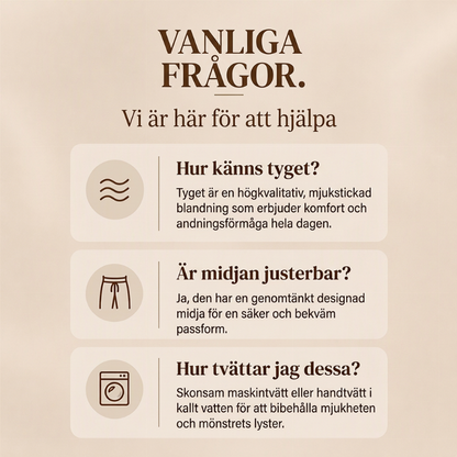 🎁Rea! Otroligt låga priser🌍Avslappnade träningsbyxor med vida ben och leopardmönster för damer