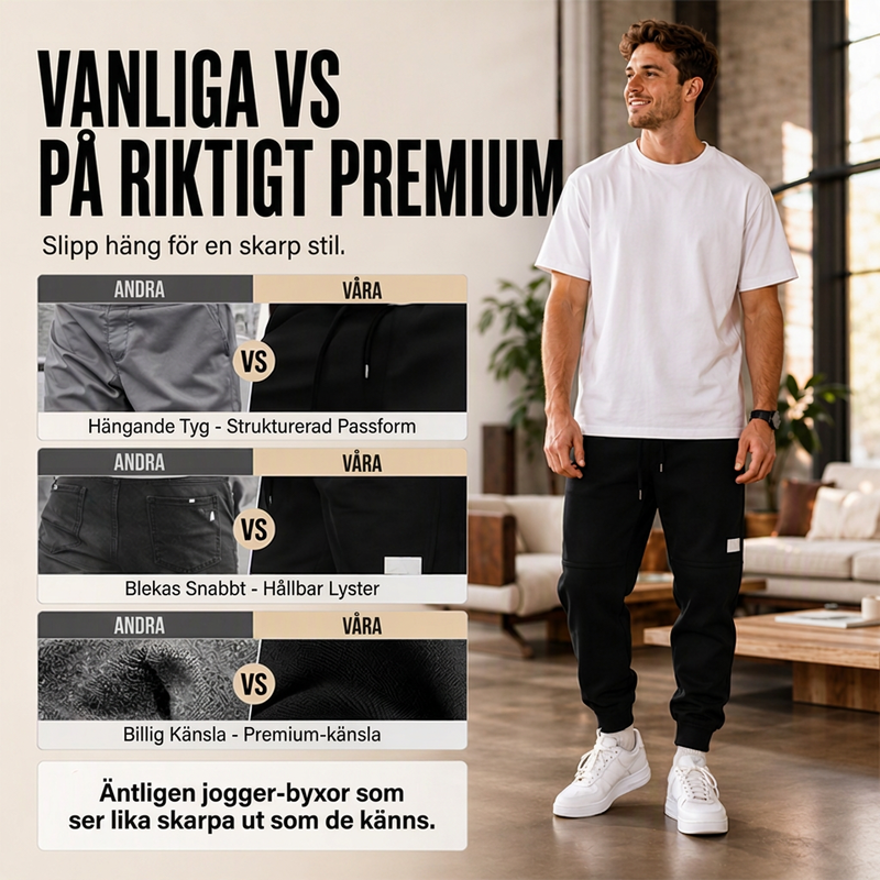 Varma och bekväma vinterbyxor för män