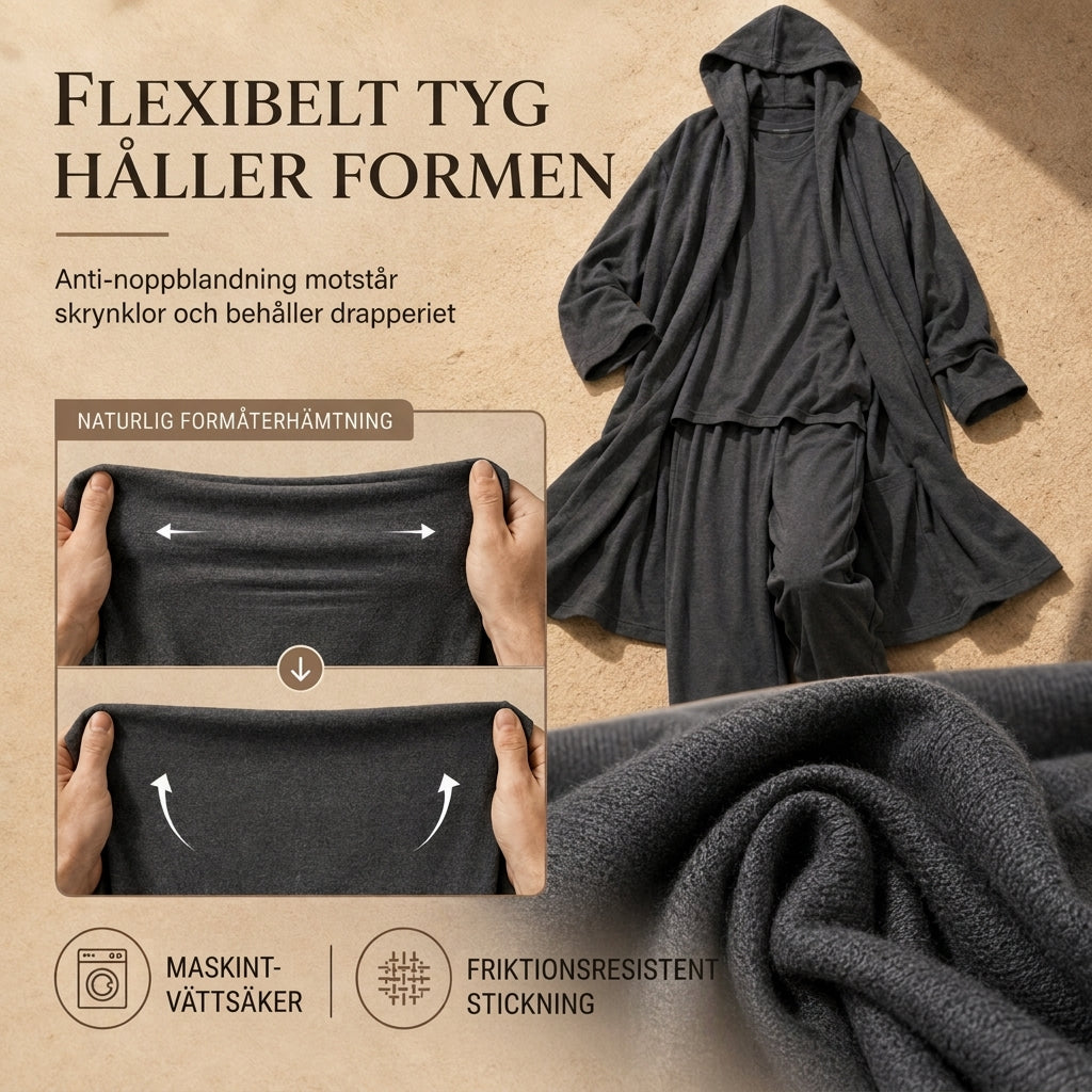 🔥Fri frakt✈️3-delat set med långbyxor, bestående av ett underplagg och långbyxor