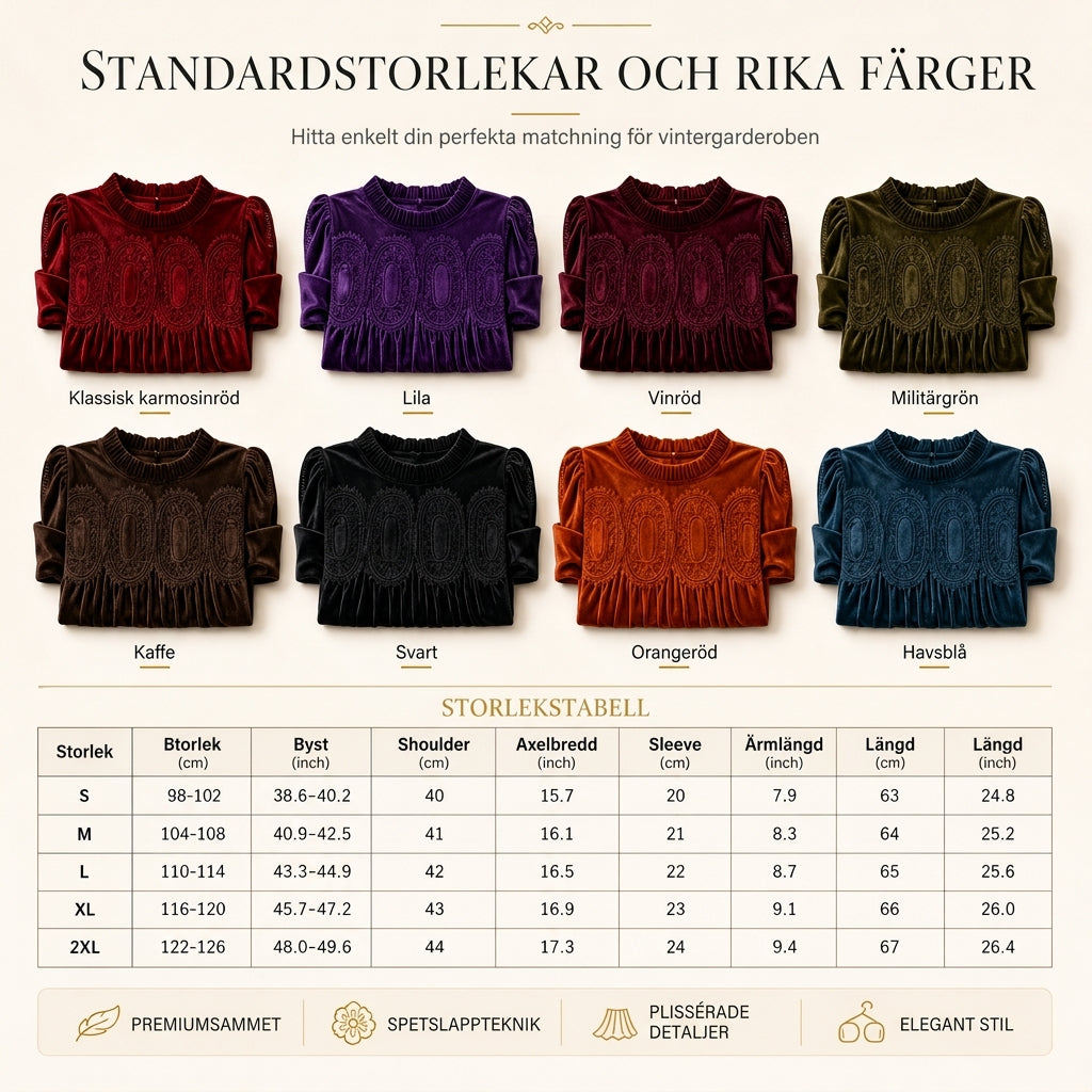 Kvinnors enfärgad kortärmad topp med volangkrage