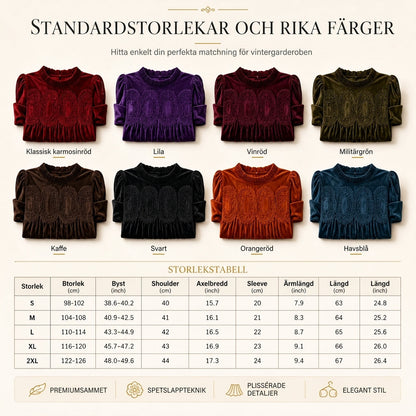 Kvinnors enfärgad kortärmad topp med volangkrage
