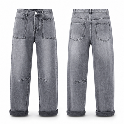 🔥Högmidjade stretchjeans i stora storlekar för damer