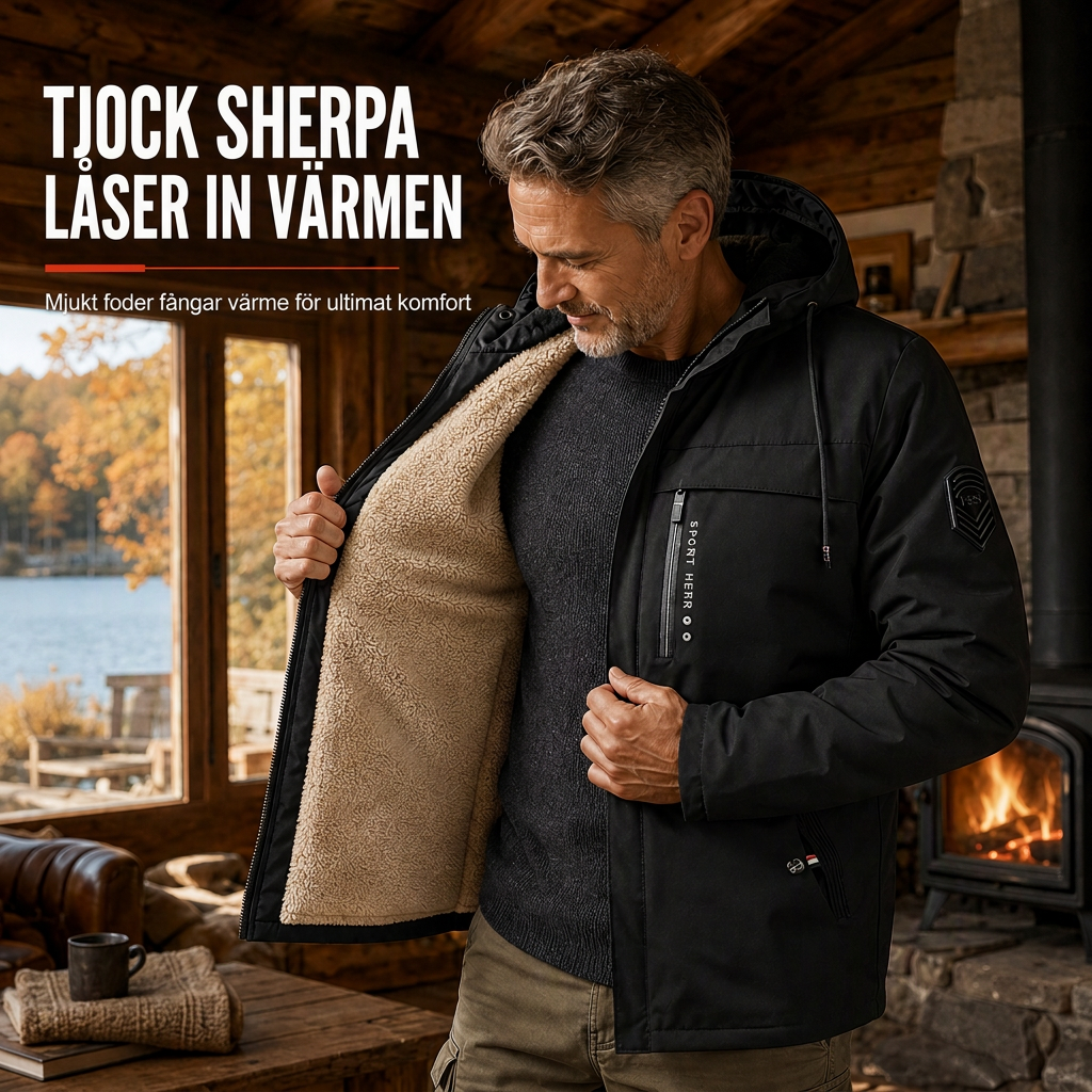 Herr amerika-retro plymfodrad lös passning vår höst kappa