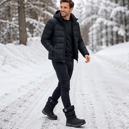 👢50 % rabatt✨Halksäkra snökängor i mellanvadshöjd – varma och bekväma