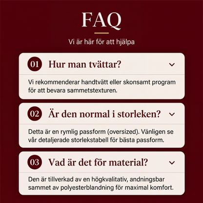 👚 Huvtröja i sammet för kvinnor – mjuk, varm och bekväm, perfekt för vardag och höst! ✨