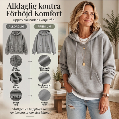👚 Casual oversize-huvtröja med dragsko för kvinnor – mjuk, bekväm och mångsidig, perfekt för vardag och höst! ✨