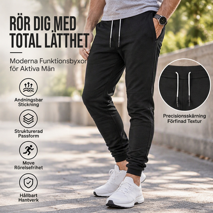 Casual Athletic Slim Fit Joggers för män