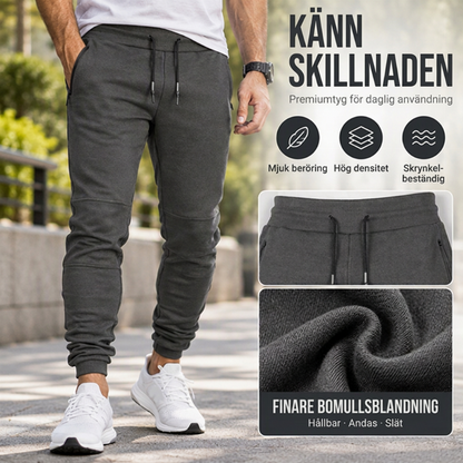 Casual Athletic Slim Fit Joggers för män