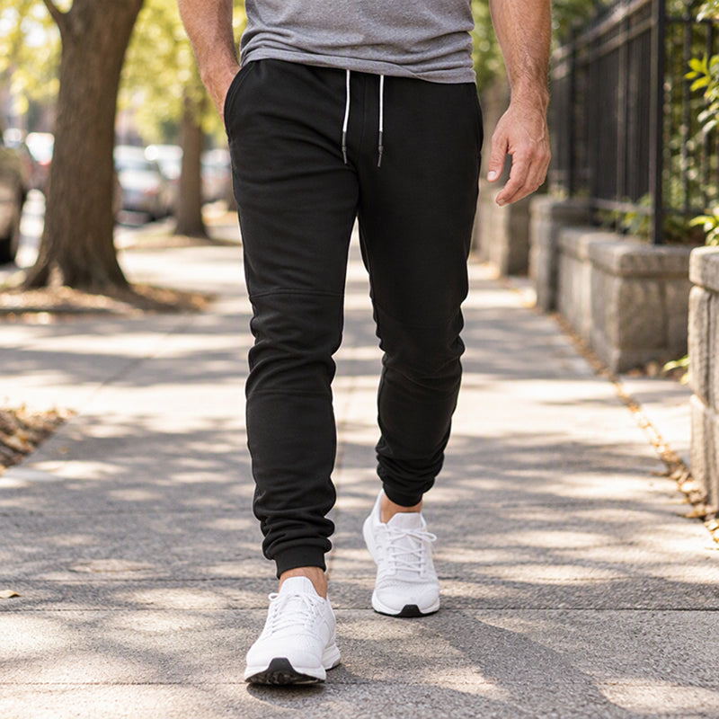 Casual Athletic Slim Fit Joggers för män