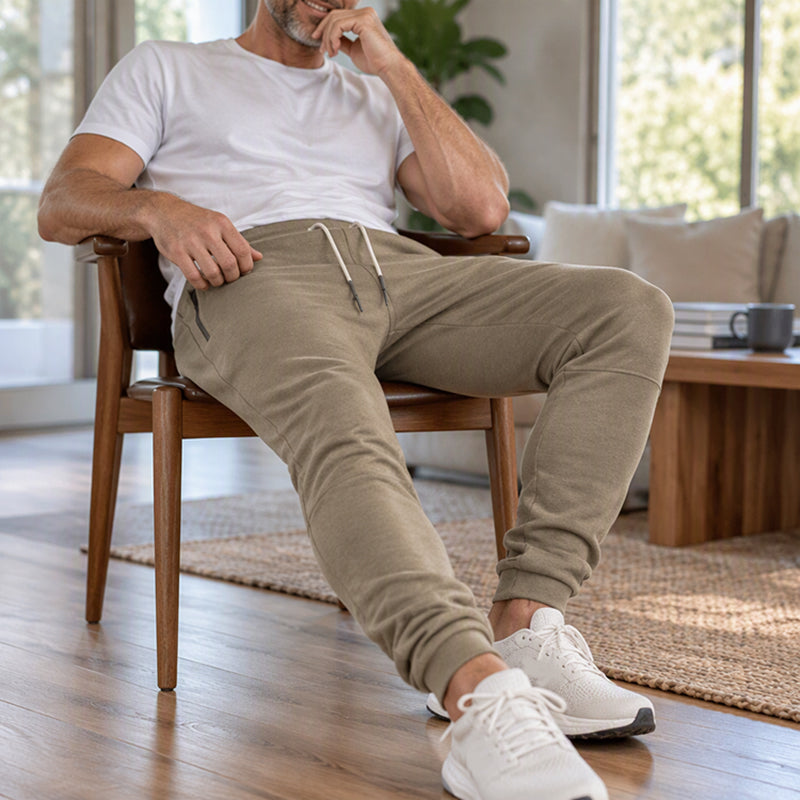 Casual Athletic Slim Fit Joggers för män