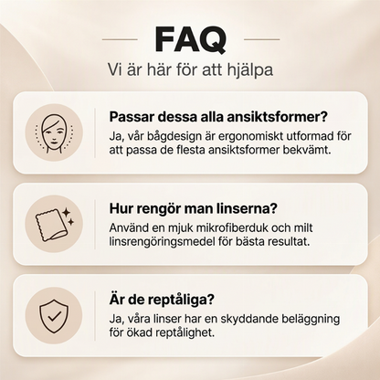Damernas fashionfulla båglösa fyrkantiga solglasögon