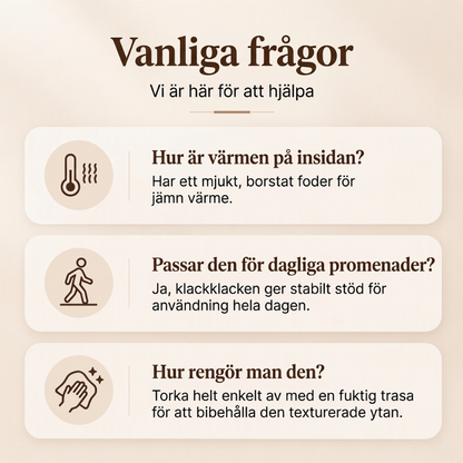 🌟 Damstövletter i mjukt PU-läder