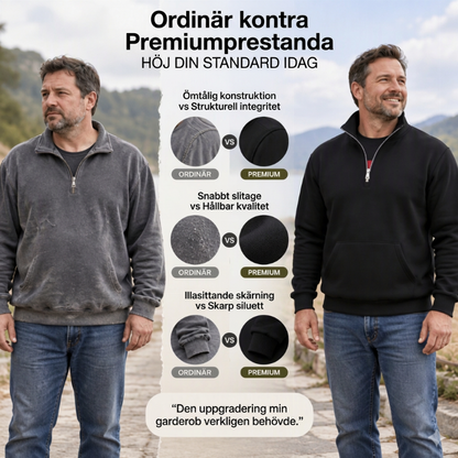 🥳Över 50 000 sålda! 🥳 Varm tröja med halv dragkedja för herrar