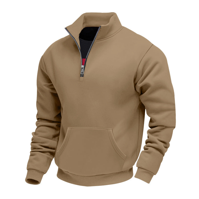 🥳Över 50 000 sålda! 🥳 Varm tröja med halv dragkedja för herrar