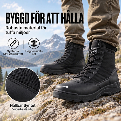 ✨Begränsat antal, missa inte chansen!🎉Höga taktiska stridskängor för både män och kvinnor, avsedda för utomhusbruk
