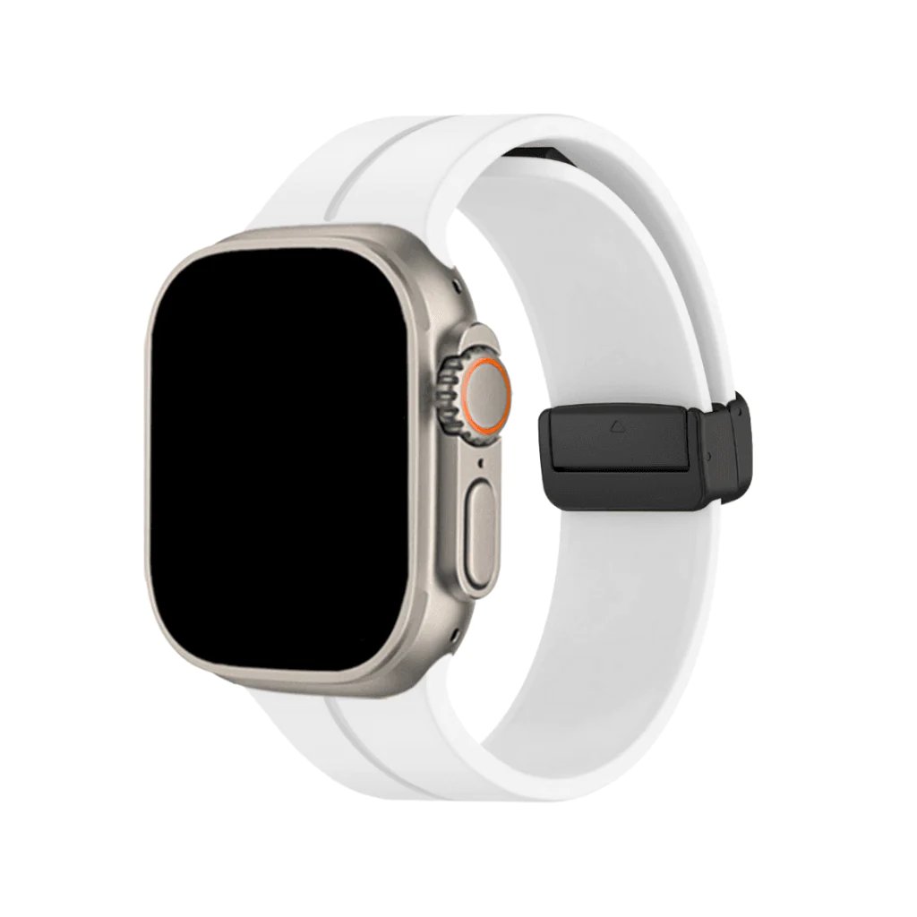 🔥Flash Sale 49% OFF - Magnetiskt vikbart armband i silikon för Apple Watch Ultra Series 9/8/7/6/SE