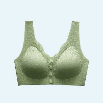 🔥Köp 1 Få 2 gratis (3 st) - Bekväm behå med frontknapp