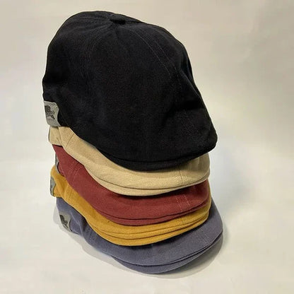 🔥Hot promotion 49% Retro Vintage Street Beret huvtröja med huva