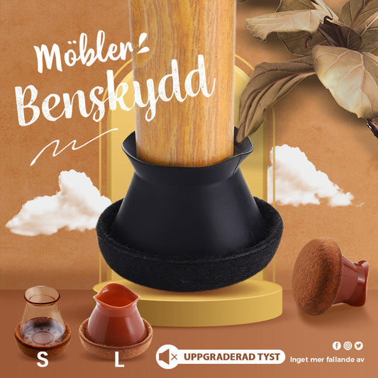 Uppgraderade benskydd för möbler från Mute