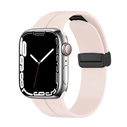 🔥Flash Sale 49% OFF - Magnetiskt vikbart armband i silikon för Apple Watch Ultra Series 9/8/7/6/SE