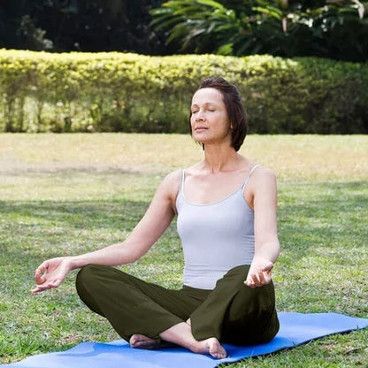 🔥Köp två och få fri frakt🔥Lösa och avslappnade yogabyxor med vida ben för kvinnor