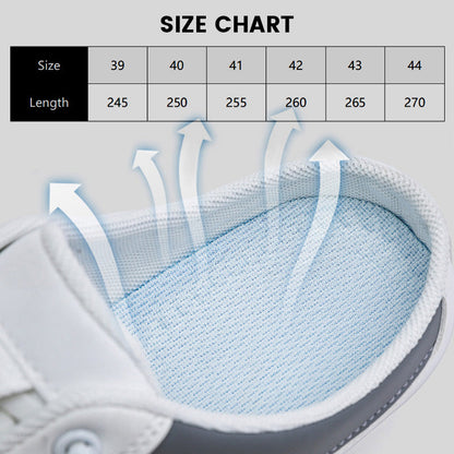 😎👟Rygglösa sneakers för män