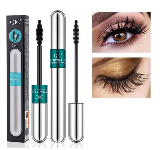 🔥Köp 1 få 1 gratis🔥2 I 1 CURL LONG LASTING MASCARA