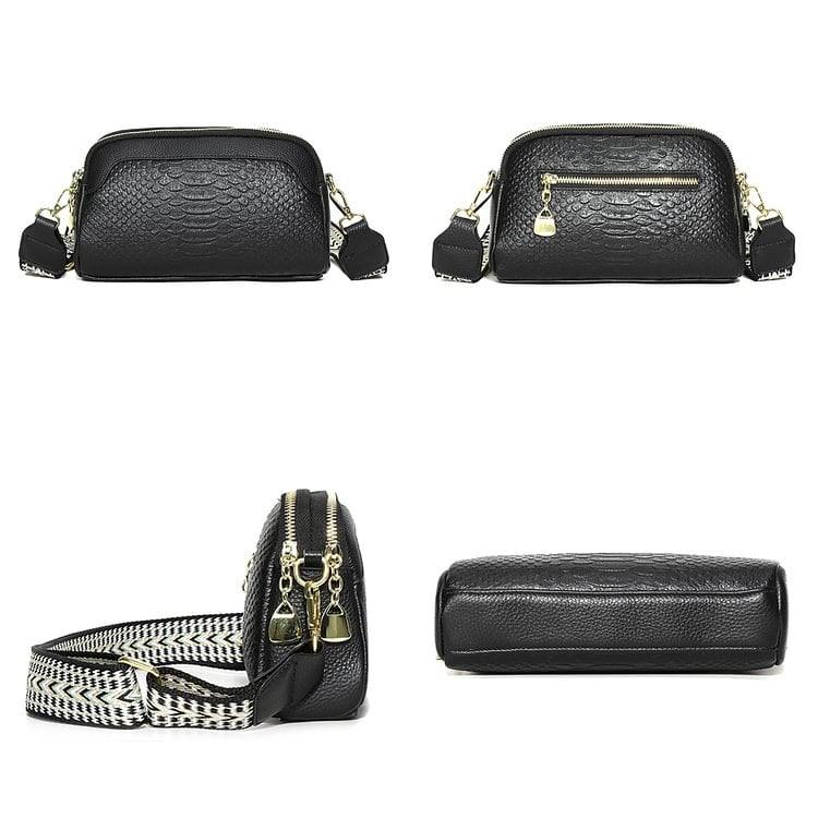 🔥 Hot Sale 49% rabatt 🔥 Första lager koskind Crossbody väska Alligator mönster kvinnor axelväska för arbete