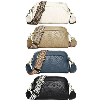 🔥 Hot Sale 49% rabatt 🔥 Första lager koskind Crossbody väska Alligator mönster kvinnor axelväska för arbete