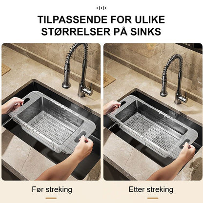 2023 ny stil🔥Utdragbart avloppsställ för kök🍎🥦